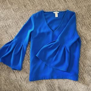 H&M Royal Blue Blouse
